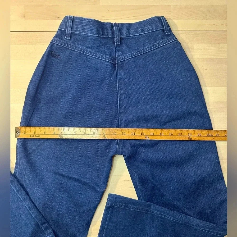 Vintage Dark Blue Roper High Waisted Jeans. - Picture 11 of 12